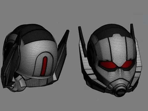 AntMan Helmet Civil War 3D Print Model Modèles 3D en vedette