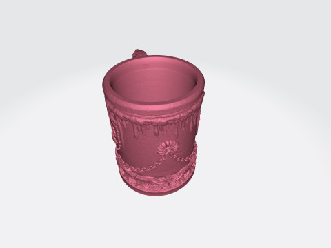 House Stark Jar STL 3D Print Files 3D Принт Модель
