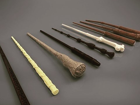 Harry Potter Series Wand Set STL 3D Print Files 3D Принт Модель