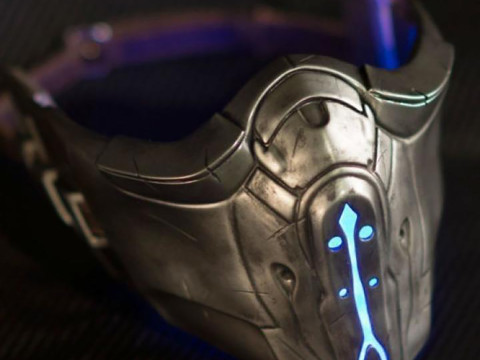 Mortal Kombat Mask STL 3D Print Files 3D Baskı Modeli