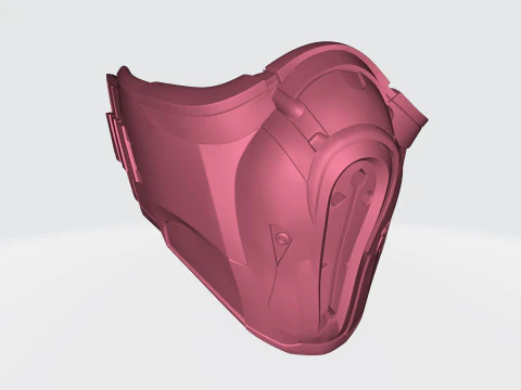 Mortal Kombat Mask STL 3D Print Files 3D Print Model