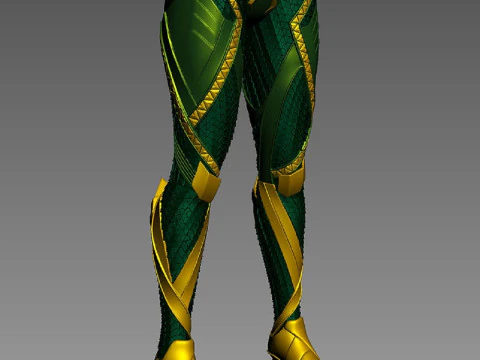 Mera Aquaman Full Body Armor STL 3D Print Files 3D Print Model