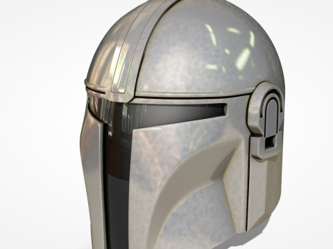 Mandalorian Helmet STL 3D Print Files 3D 打印模型