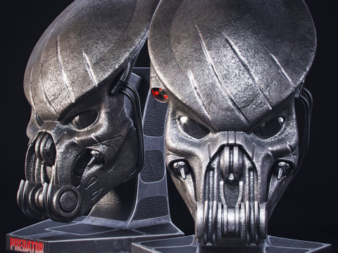 Celtic Predator Mask STL 3D Print Files 3Dプリントモデル