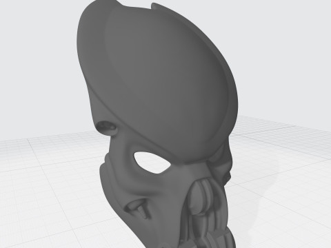Celtic Predator Mask STL 3D Print Files Modèles 3D en vedette