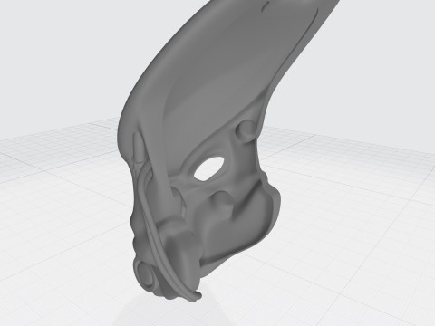 Celtic Predator Mask STL 3D Print Files Modèles 3D en vedette