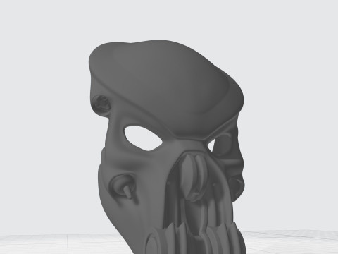 Celtic Predator Mask STL 3D Print Files Modèles 3D en vedette
