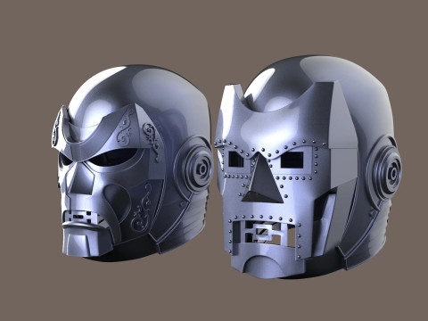 Dr Doom Full Armor from Legendary Series Ready to Print 3D Print Model