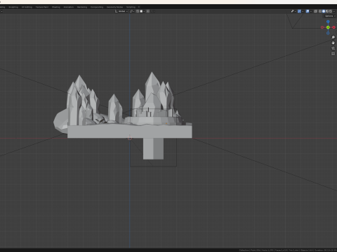 Crystal Desert 3Dモデル