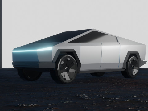Cybertruck Tesla 3D Model