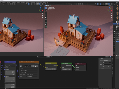 Mini house 3Dモデル