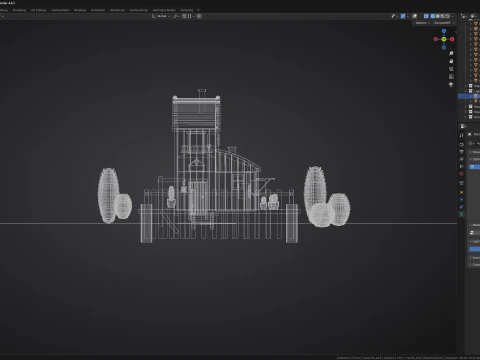 Mini house 3D Model
