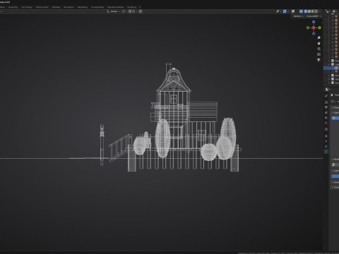 Mini house 3Dモデル