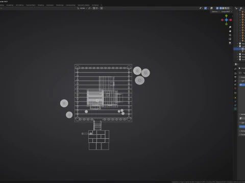 Mini house 3D Model