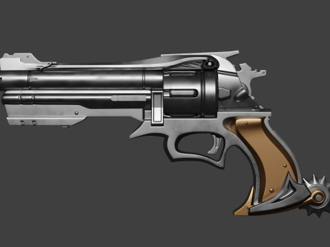 Revolver 3D Модель