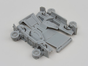 Fantastic Car 3D STL 3D Baskı Modeli