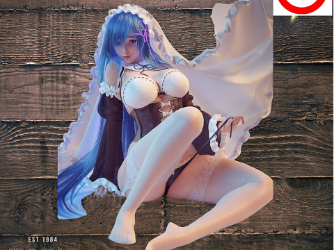 Rem Re Zero figurka 3D STL Model do druku 3D