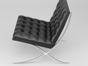Barcelona Chair Modelo 3D