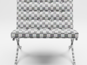 Barcelona Chair Modelo 3D