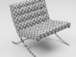 Cadeira Barcelona Modelo 3D