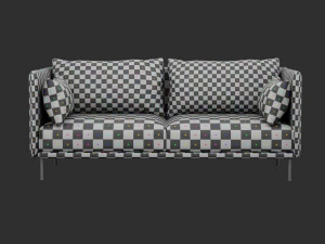 Silhouette sofa 3D Model