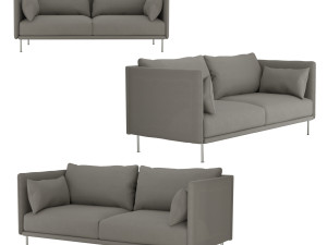 Silhouette sofa 3Dモデル