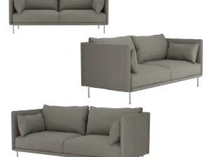 Silhouette sofa 3D Model