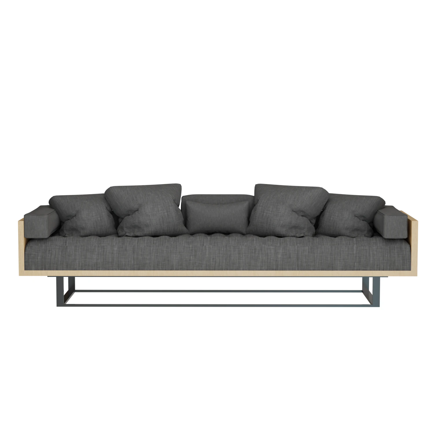 Genevieve sofa 3D Model .c4d .max .obj .3ds .fbx .stl .blend