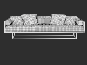 Genevieve sofa 3D 模型
