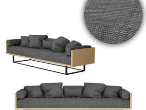 Genevieve sofa 3D 模型