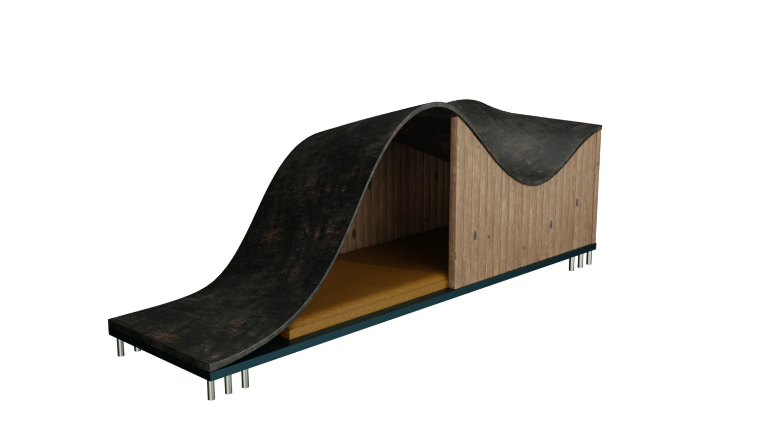 Home for dog 3D Model .c4d .max .obj .3ds .fbx .stl .blend 