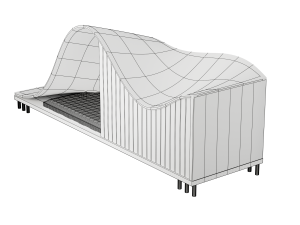 Home for dog 3D 模型