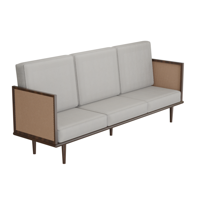 Leblon sofa 3D मॉडल .c4d .max .obj .3ds .fbx .stl .blend 