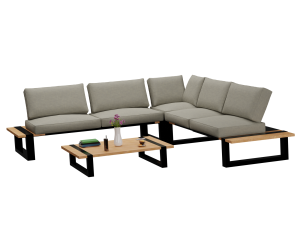 Outdoor Corner Sofa Set Garden Art 3Dモデル
