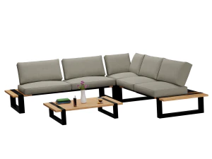 Outdoor Corner Sofa Set Garden Art 3D Model