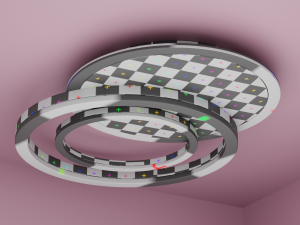 Modern lamp Model 3D