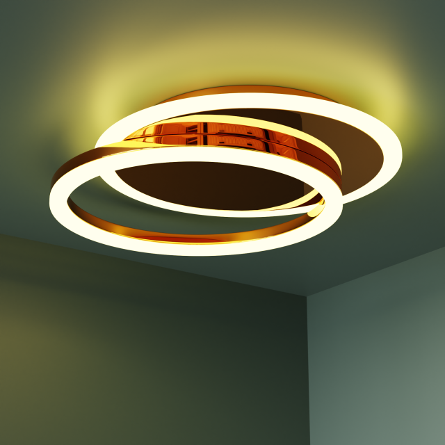 Modern ceiling lamp Modelo 3D .c4d .max .obj .3ds .fbx .stl .blend 