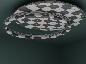 Modern ceiling lamp Modelo 3D