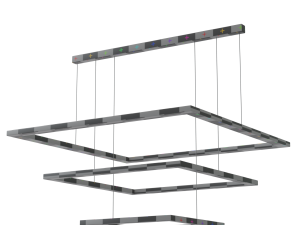 Loft style chandeliers 3D Model