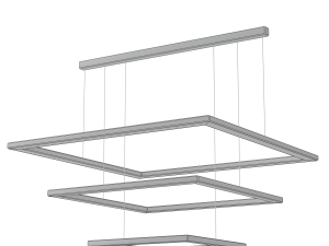 Loft style chandeliers 3D Model