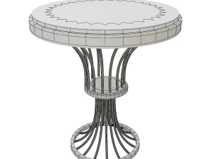 Table Marble 3D Model