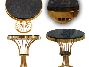 Table Marble 3D Model