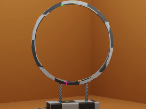 천장 조명 3D 모델