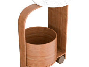 Cascas Tea Trolley 3D 模型