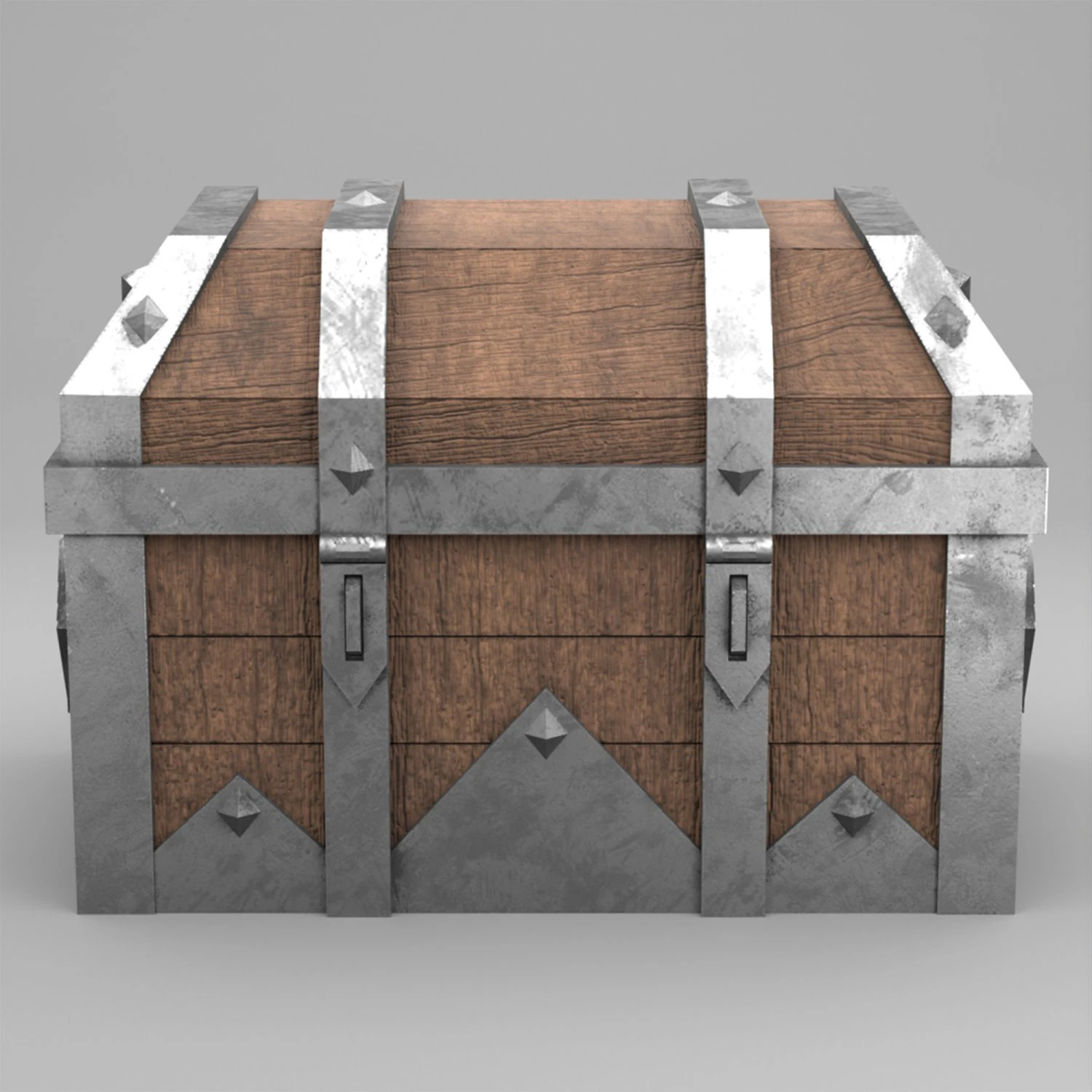 Chest 3D Model .c4d .max .obj .3ds .fbx .stl .blend 