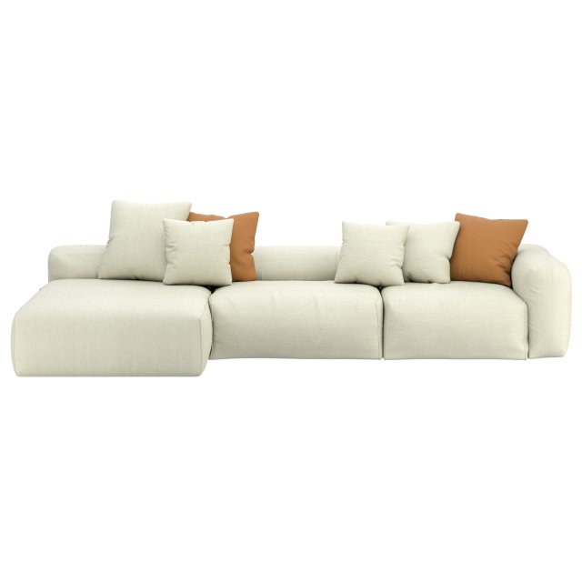 Montercarlo Lounge Modello 3D .c4d .max .obj .3ds .fbx .stl .blend