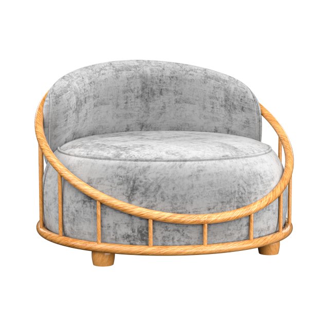 Cask Armchair Modelo 3D .c4d .max .obj .3ds .fbx .stl .blend 