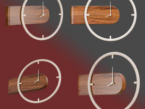 Настінний годинник своїми руками 3D Модель