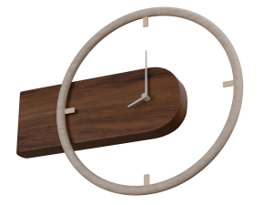 Diy clock wall 3D Модель