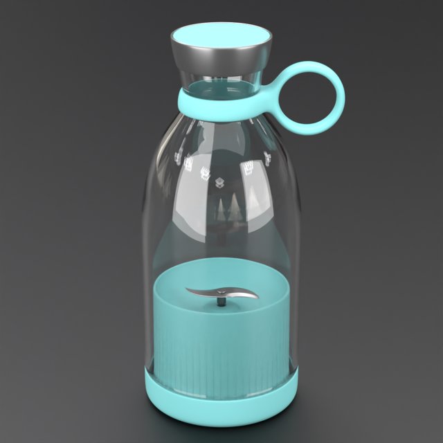 Mini Mixer By FRESH JUICE Model 3D .c4d .max .obj .3ds .fbx .stl .blend 